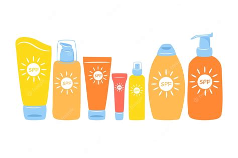 Sunscreen Illustrations Royalty Free Vector Graphics Clip