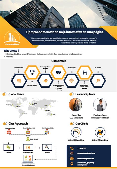 [actualizado En 2023] Las 10 Mejores Plantillas De Hojas Informativas