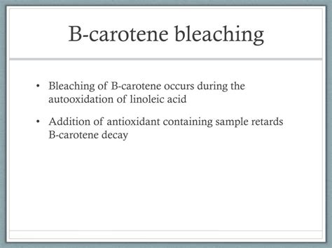 Ppt Methods To Determine The Chain Breaking Aoa Of Food Powerpoint