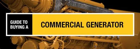 Guide To Buying A Commercial Generator Quinn Company