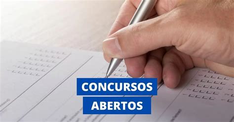 Concursos Públicos Veja Certames Que Abrem Inscrições Esta Semana