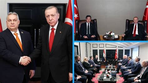 Cumhurbaşkanı Erdoğan ın Antalya Diplomasi Forumu temasları IKBY