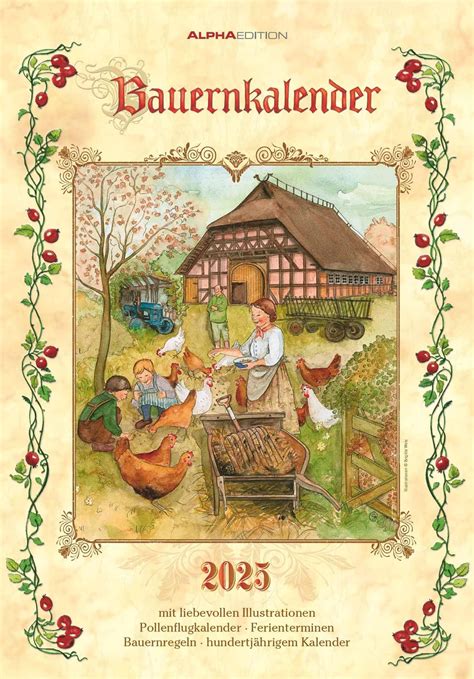 100 jähriger Kalender 2024 Bildkalender 23 7x34 cm mit