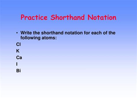 What Is Shorthand Notation