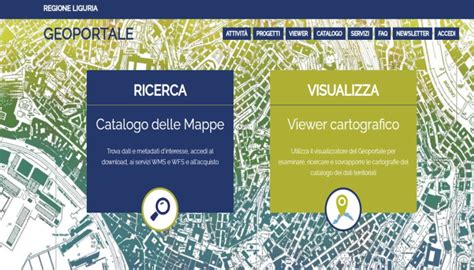 Geoportale La Nuova Piattaforma Di Regione Liguria Sulla Cartografia