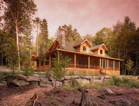 Custom Cape Cod Log Home Tour Timberhaven Log Timber Homes