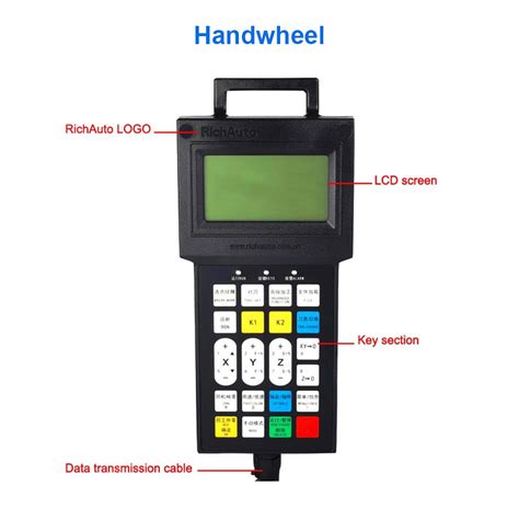 3 Axis Multi Operation Control System RichAuto CNC Controller