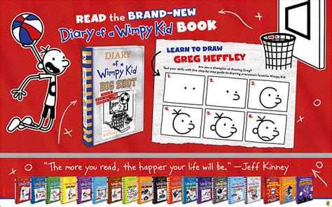 Activity Learn To Draw Greg Heffley From Diary Of A Wimpy Kid Better