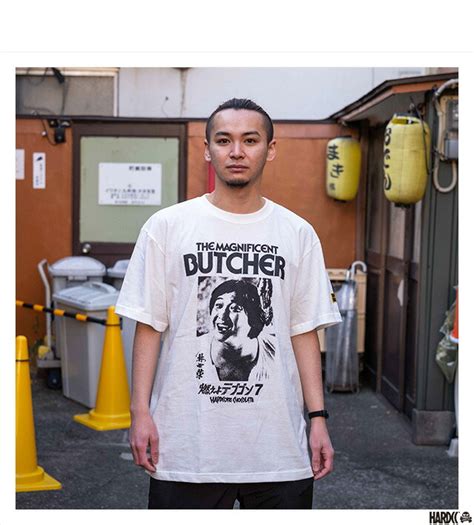 楽天市場 ハードコアチョコレート HARDCORE CHOCOLATE 燃えよデブゴン 鉄の復讐拳バニラホワイト SS TEE T UR WH Tシャツ 半袖