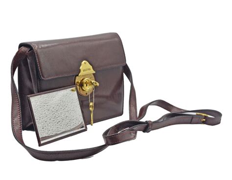 Gold Pfeil Leather Mini Crossbody Shoulder Bag Accessories Purse Women