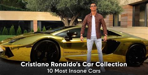 10 Most Insane cars from the Cristiano Ronaldo's car collection!