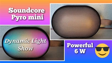 Soundcore Pyro Mini Portable Bluetooth Speaker Anker Mini Speaker