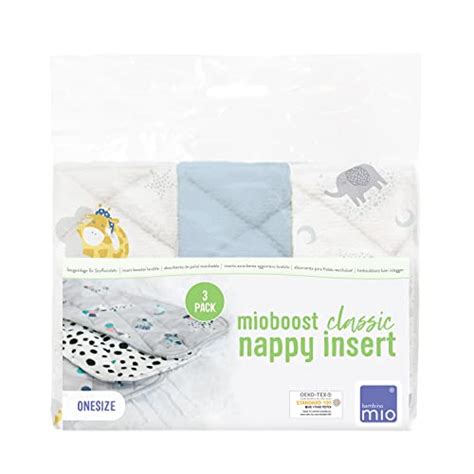 Bambino Mio Mioboost Classic Diaper Insert 3 Pack Dreamland Gtin