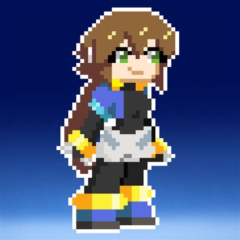 Safebooru 1girl Aile Mega Man Zx Black Bodysuit Blue Background