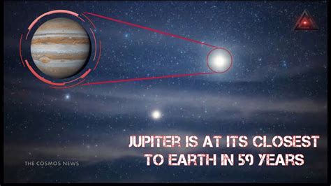 Jupiter Comes Its Closest To Earth In 70 Years TheCosmosNews YouTube