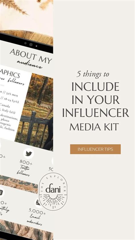 Influencer Media Kit Template How To Pitch To Brands Instagram Influencer Tips Artofit