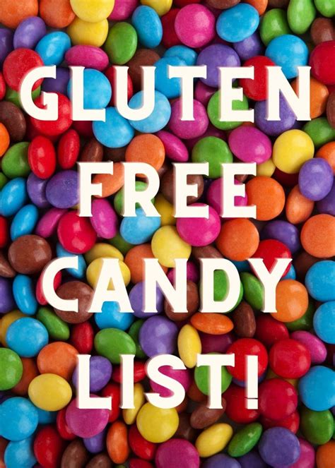 Gluten Free Candy List Over 600 Allergy Awesomeness