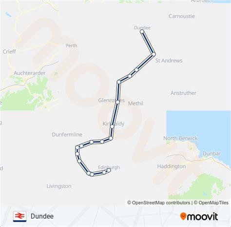 Scotrail Route Schedules Stops Maps Dundee Updated