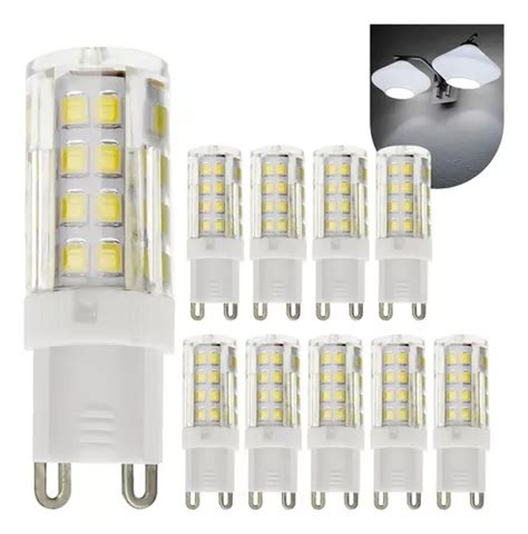 Kit L Mpadas Led G Halopim W Bivolt Luz Forte Luz Branco Frio V