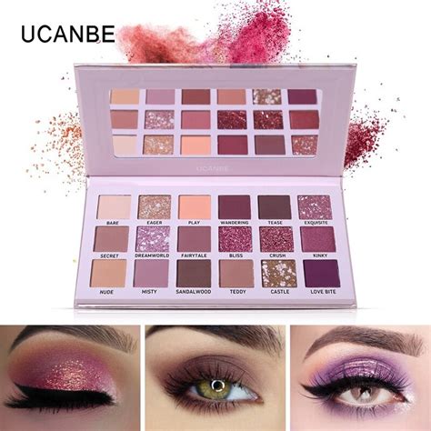 Ucanbe Marca Matte Shimmer Brilhando Paleta De Sombra Nude Maquiagem