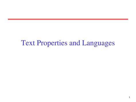 text properties  languages powerpoint
