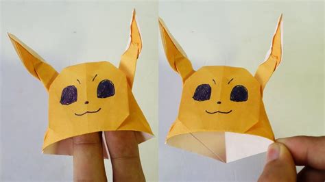 11easy Origami Eevee Instructions Teamjduce