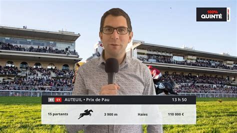 Quint Pronostics Du Mardi Avril Prix De Pau Sur L