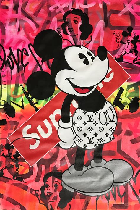 Mickey Mouse Supreme Wall Art Big Wall Décor