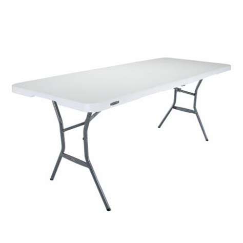 Lifetime Commercial Folding Table - White, 72 x 30 in - Ralphs