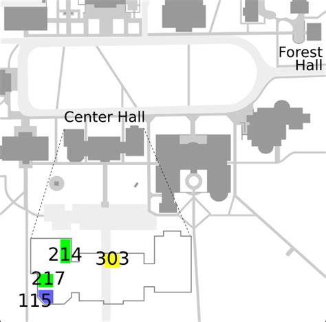 Wabash College Campus Map