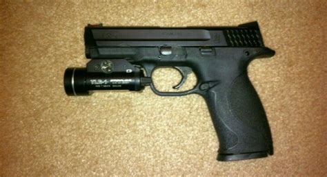 My MP9 With Streamlight TLR 1 Streamlight Hand Guns Multicam Black