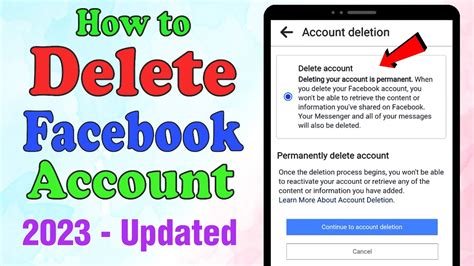 How To Delete Facebook Account Permanently Facebook Account