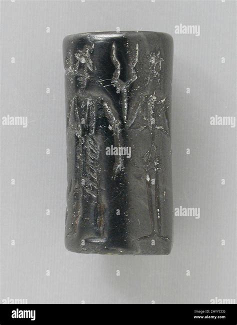 Cylinder Seal Mesopotamia Old Babylonian Period Circa 2000 1600 Bc