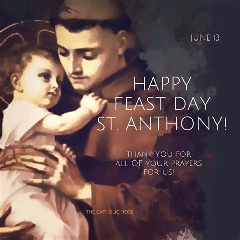 Kathleen M Obara On Instagram HAPPY FEAST DAY DEAR FRIEND ST ANTHONY