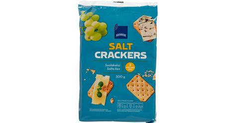 Rainbow G Salt Crackers Suolakeksi S Kaupat Ruoan Verkkokauppa