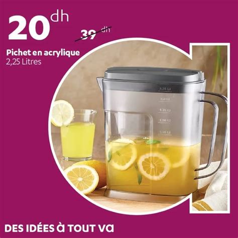 Offres Sold Es Chez Alpha Pichet En Acrylique Litres