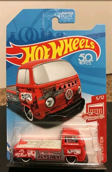 Hot Wheels Volkswagen Pick Up T Target Red Edition Piezas Mercado