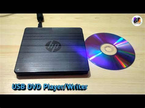 Hp External Usb Dvd Player Writer Youtube