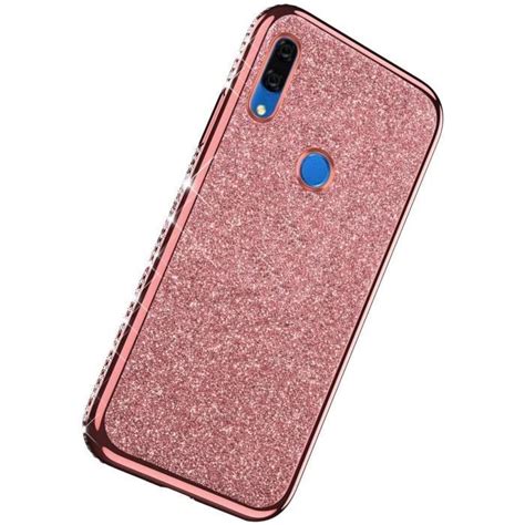 Coque Pour Huawei P Smart Z Y Prime Coque Brillante Paillettes