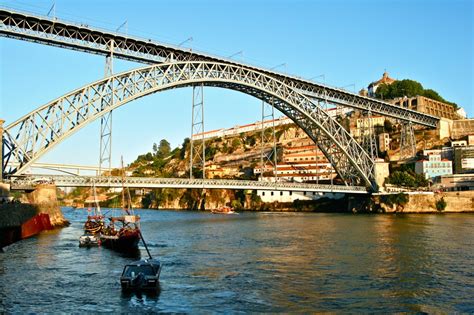 Dom Luís Bridge, Porto, Portugal jigsaw puzzle in Bridges puzzles on TheJigsawPuzzles.com