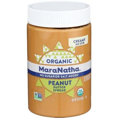 Maranatha Peanut Butter No Stir No Sugar Case Of Oz Target