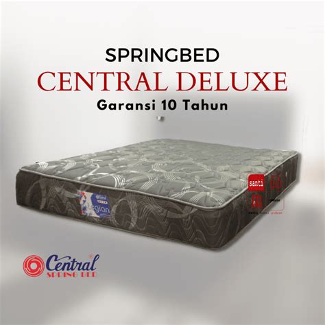 Springbed Central Deluxe Kasur Saja Santi Mebel Jogja