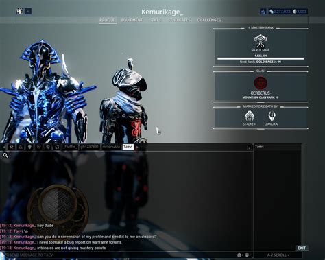 Warframe Guide - What Forma Gives Mastery? - What Box Game