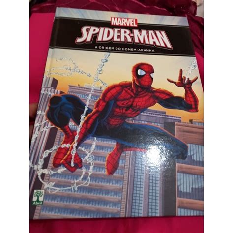 Spider Man A Origem Do Homem Aranha Livro Ilustrado Editora Abril