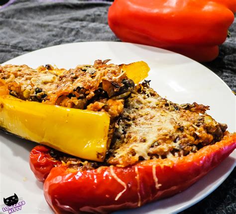 Recipe Low Carb Vegetarian Stuffed Peppers