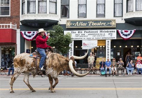 Scene From The Parade In Downtown Cheyenne Wyoming Thats Part Of The