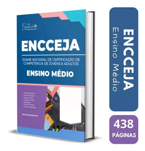 Apostila Encceja Atualizada Ensino Médio Ed Solução Frete grátis