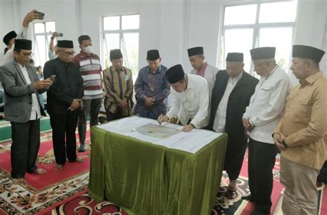 Goriau Foto Gubri Resmikan Markas Dakwah Ddii Riau