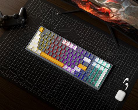 Zifriend T98 98 Keys Mechanical Keyboard RGB Backlit Hot Swappable