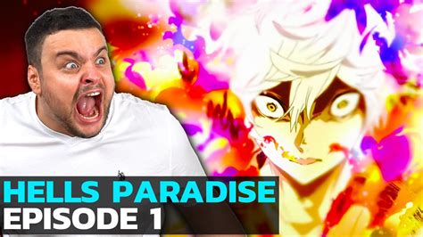 Omg Der N Chste Hype Anime Hells Paradise Folge Reaktion Ft